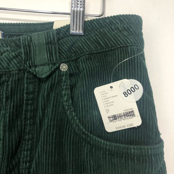 We the Free The London Calling Low Rise Tapered Leg Pant Green Size 27 - Picture 10 of 10